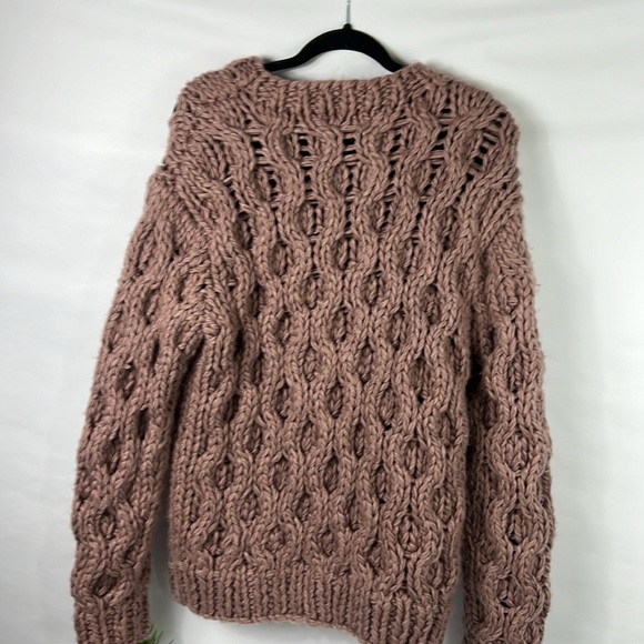 NWT Heavy Chunky Handknitted Sweater - Picture 3 of 8